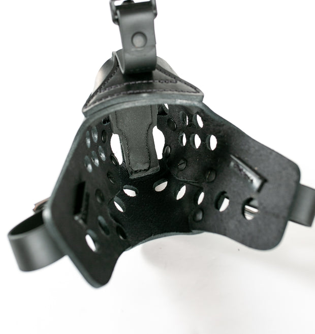 K9 Helm CS-1 OEM Leather Agitation Muzzle